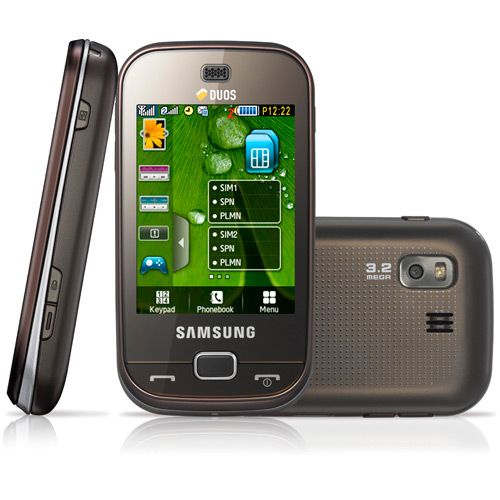 CELULAR SAMSUNG TOUCHSCREEN B5722 DUAL CHIP