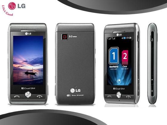 CELULAR LG TOUCH GX500 DUAL CHIP WI-FI 3.2 MP